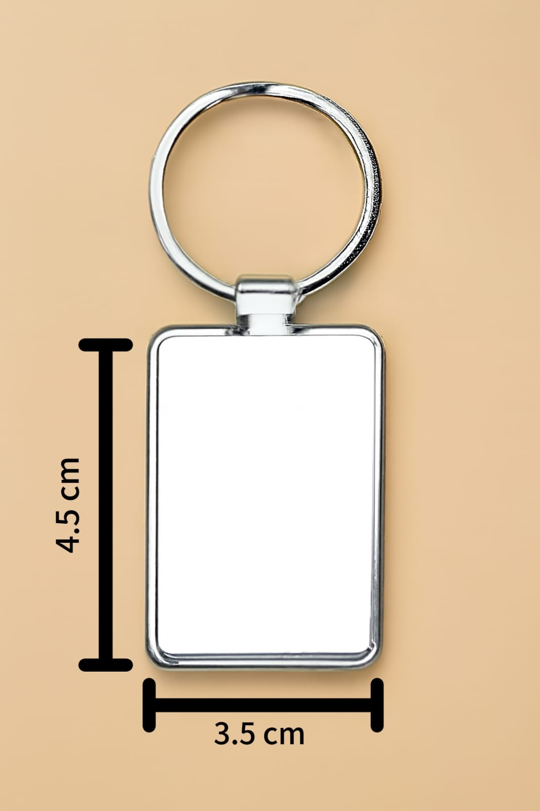 Customized Double Side Metal Keychain