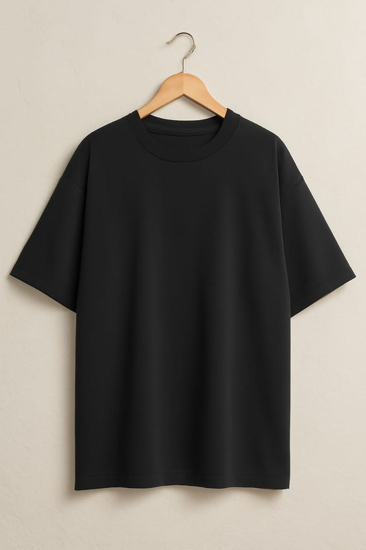 Plain Black Oversized T-Shirt