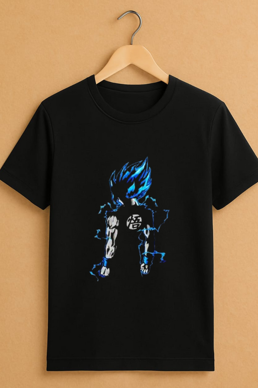 Goku Graphic Fit Half Sleeves Tee