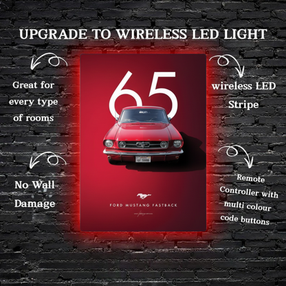 Mustang 65 Metal Poster