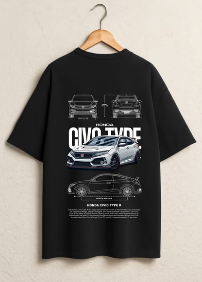 Honda Civic Oversized Tee