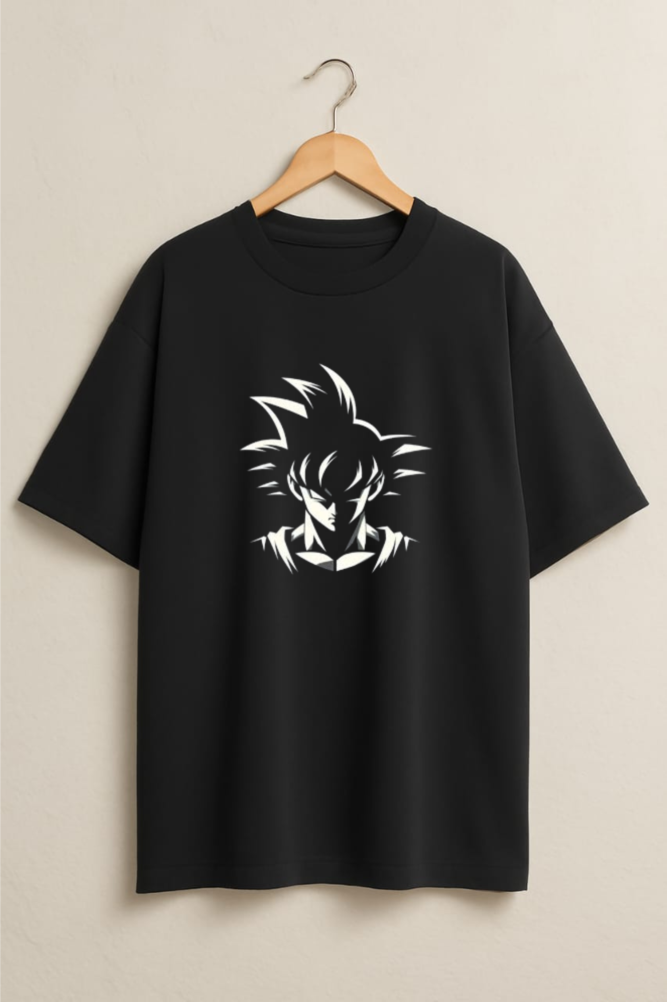 Black Goku Oversized Tee