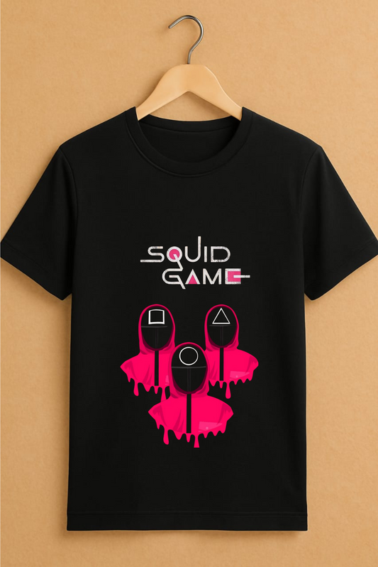Squid Game Fit Half Sleeves Tee