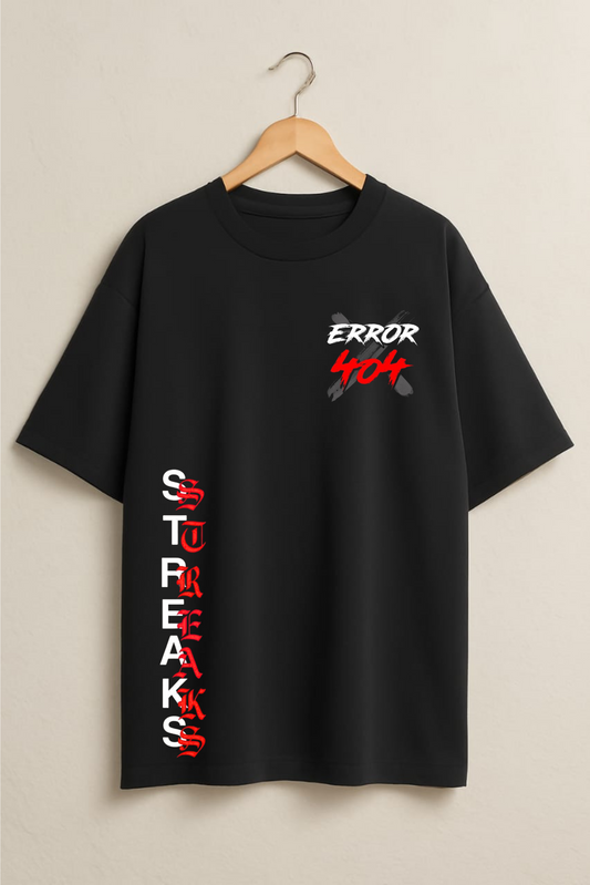 Error 404 Oversized T-Shirt