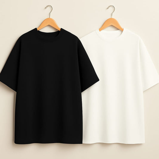 2 Plain Oversized Teez