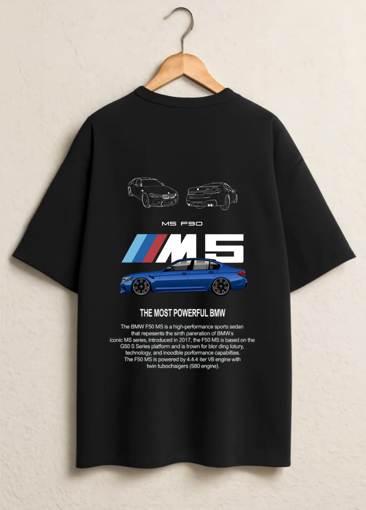 BMW M5 Oversized Tee